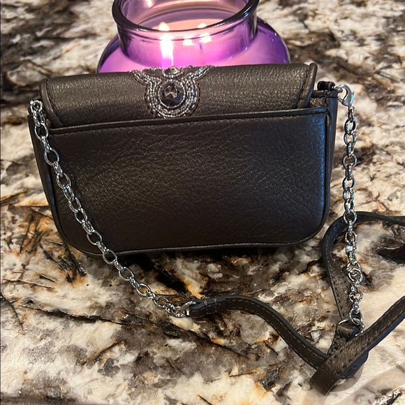 Brighton Elegant dark brown Embellished Women's small crossbody - Picture 5 of 6